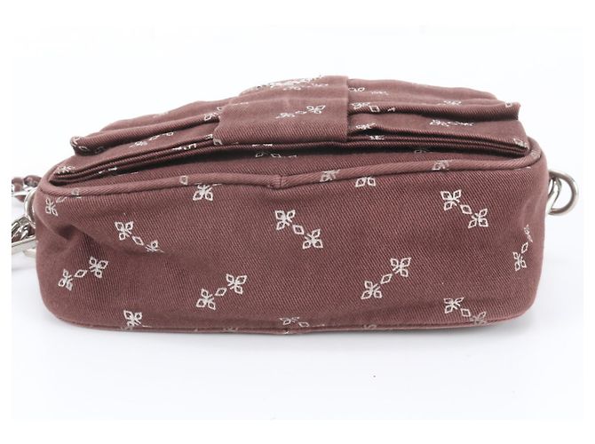 Borsa a tracolla con catena Prada - vista 5