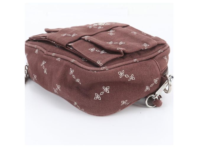 Borsa a tracolla con catena Prada - vista 6