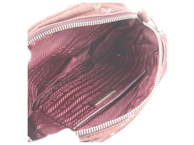 Borsa a tracolla con catena Prada - vista 7