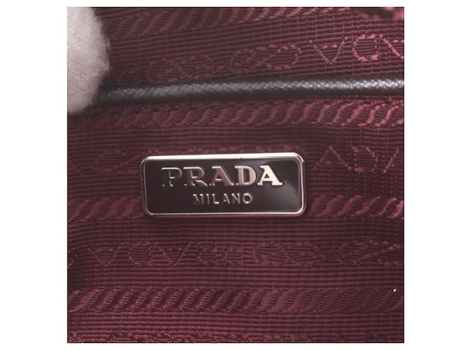 Borsa a tracolla con catena Prada - vista 8