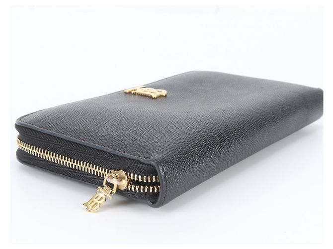 Cartera larga de piel Burberry TB Logo - vista 3