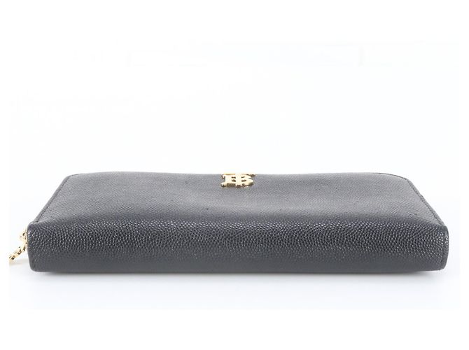 Cartera larga de piel Burberry TB Logo - vista 4