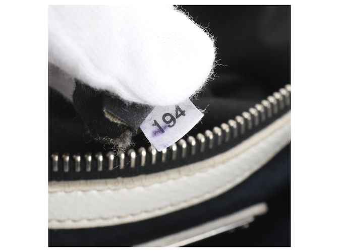 Saco Tote Miu Miu em couro acolchoado branco - vista 8