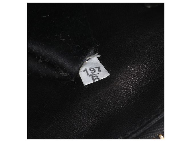 Borsa Tote Miu Miu in Denim e Pelle Biker - vista 14