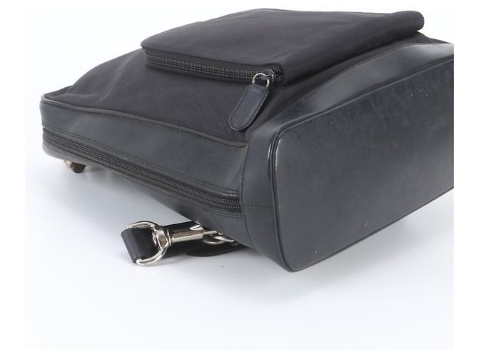 Gucci Old Bamboo Leder-Rucksack - Ansicht 5