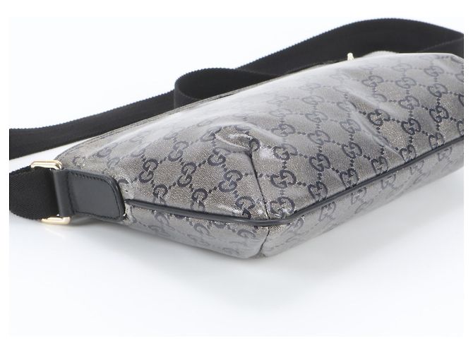 Borsa a tracolla Gucci GG Crystal in pelle - vista 5