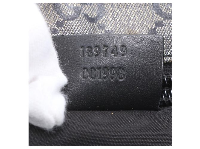 Borsa a tracolla Gucci GG Crystal in pelle - vista 9