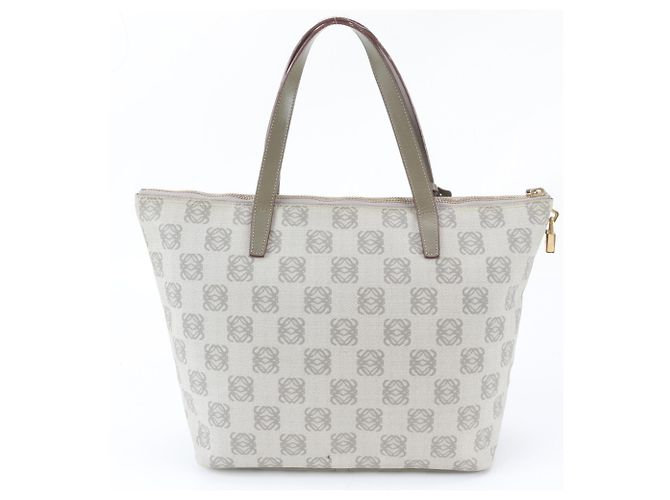 Loewe Anagram Repeat Leder-Tote-Bag - Ansicht 3