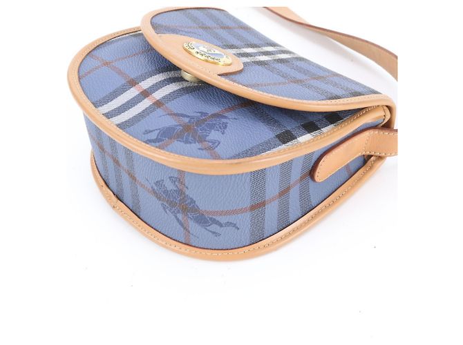 Schultertasche aus Leder mit Burberry Check-Muster - Ansicht 5