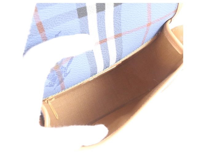 Schultertasche aus Leder mit Burberry Check-Muster - Ansicht 7