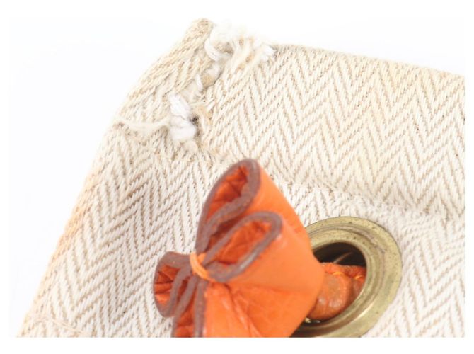 Hermès Borsa a tracolla Hermes Aline PM Toile Chevron Leather - vista 9