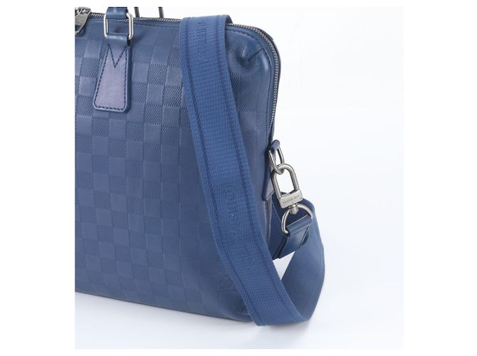 Borsa a tracolla Louis Vuitton Damier Infini Portedocument Jour - vista 3