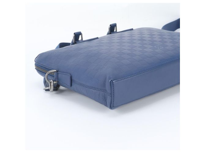 Borsa a tracolla Louis Vuitton Damier Infini Portedocument Jour - vista 6