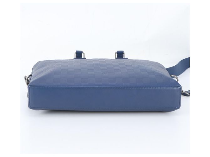 Borsa a tracolla Louis Vuitton Damier Infini Portedocument Jour - vista 7