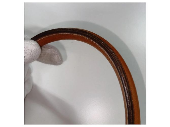 Hermès Hermes Bolide 35 Lederhandtasche aus Schweineleder mit V-Prägung - vista 12