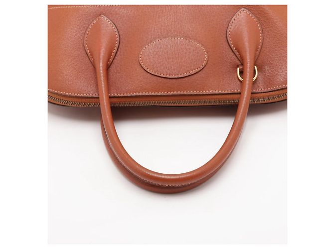 Hermès Hermes Bolide 35 Lederhandtasche aus Schweineleder mit V-Prägung - vista 5