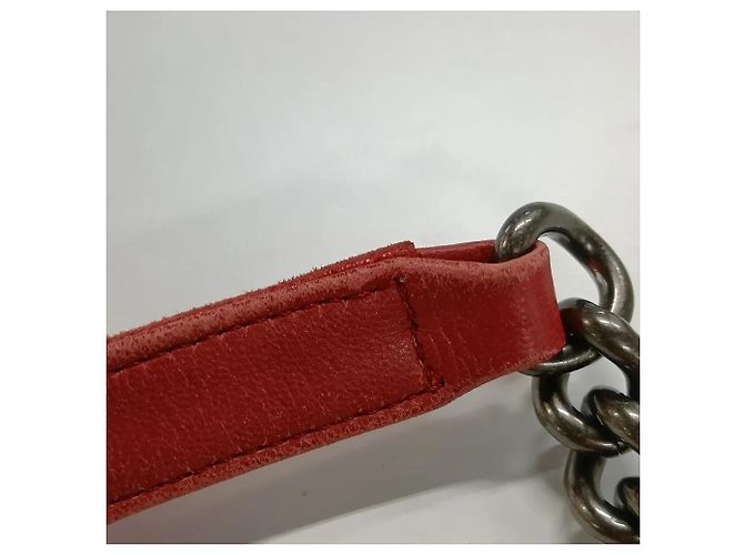 Borsa a tracolla in pelle Chanel Boy Chain - vista 14