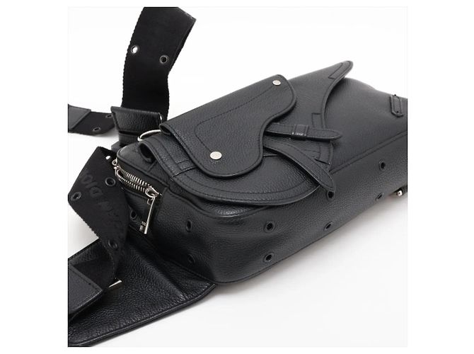 Borsa a tracolla in pelle Christian Dior - vista 4
