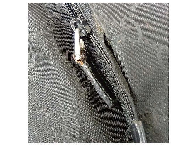 Zaino Gucci GG in nylon e pelle - vista 11