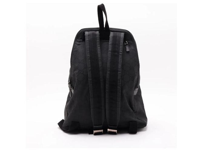 Zaino Gucci GG in nylon e pelle - vista 2