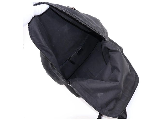 Zaino Gucci GG in nylon e pelle - vista 7