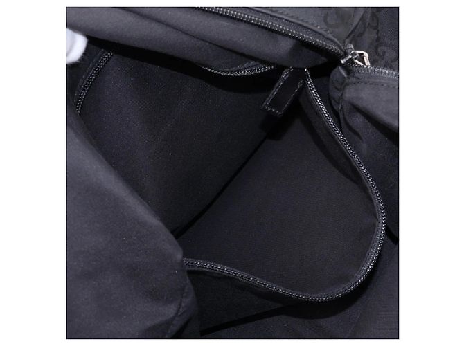 Zaino Gucci GG in nylon e pelle - vista 8