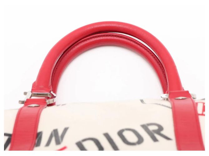 Borsa Mini Boston Christian Dior Hardcore Popline - vista 6