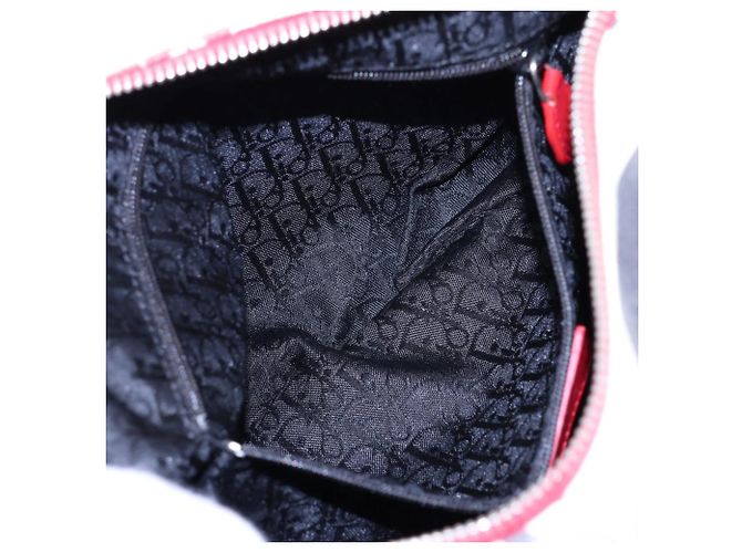 Borsa Mini Boston Christian Dior Hardcore Popline - vista 8
