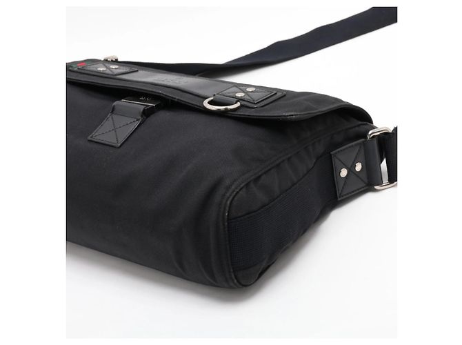 Borsa a tracolla in pelle Gucci Sherry Line - vista 3