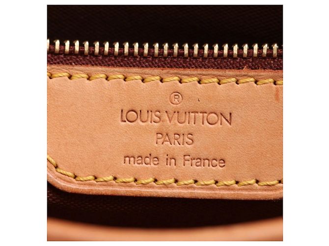 Borsa a tracolla in pelle Louis Vuitton Monogram Sologne - vista 14