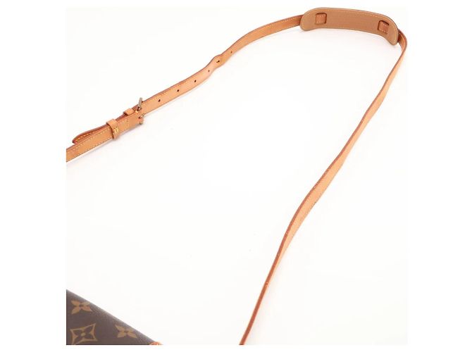 Borsa a tracolla in pelle Louis Vuitton Monogram Sologne - vista 5