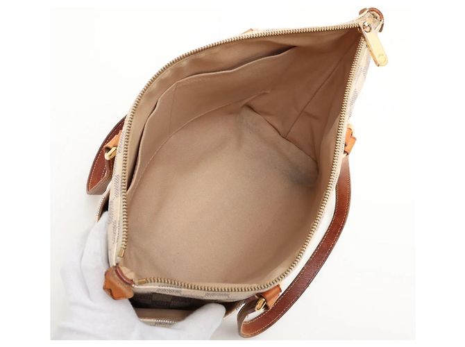 Borsa Tote Louis Vuitton Damier Azur Totally PM - vista 6