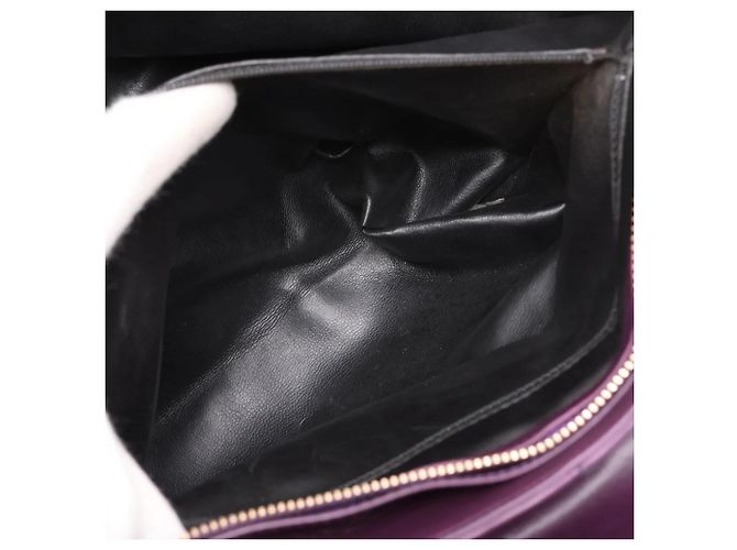 Borsa a tracolla con catena Chanel Matelassé in pelle di agnello - vista 8
