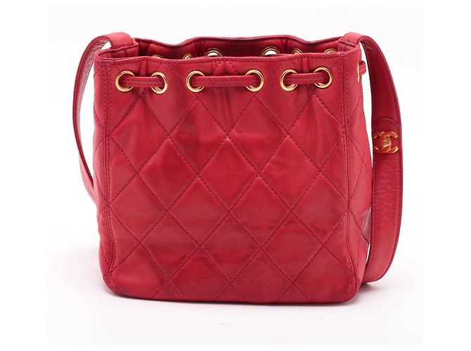 Borsa a tracolla Chanel Matelassé in pelle di agnello - vista 2