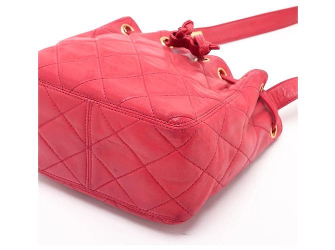 Borsa a tracolla Chanel Matelassé in pelle di agnello - vista 3