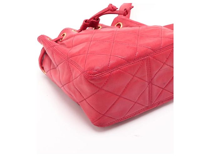 Borsa a tracolla Chanel Matelassé in pelle di agnello - vista 4