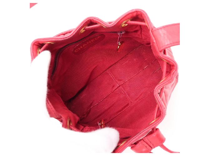 Borsa a tracolla Chanel Matelassé in pelle di agnello - vista 6