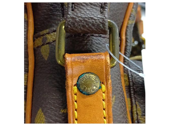 Borsa a tracolla Louis Vuitton Monogram Amazon in pelle - vista 9