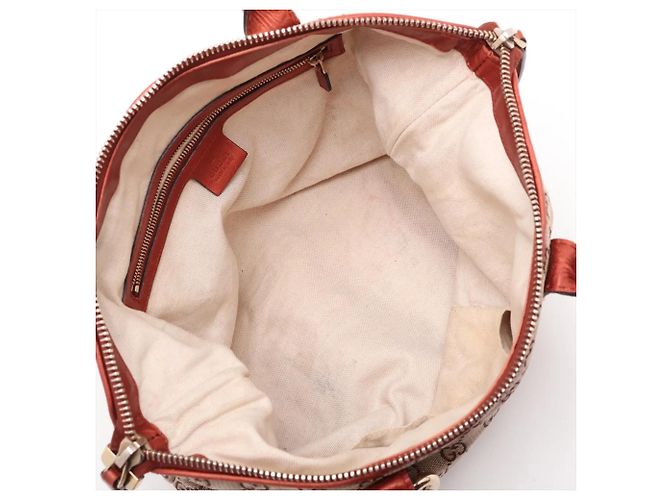 Gucci GG Canvas Heartbit Leder 2-Way Tasche - Ansicht 8
