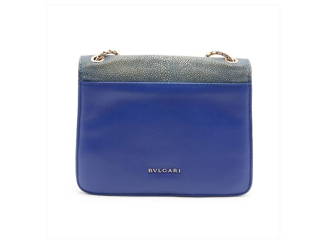 Bulgari Borsa a tracolla Bvlgari Serpenti in pelle di razza - vista 2