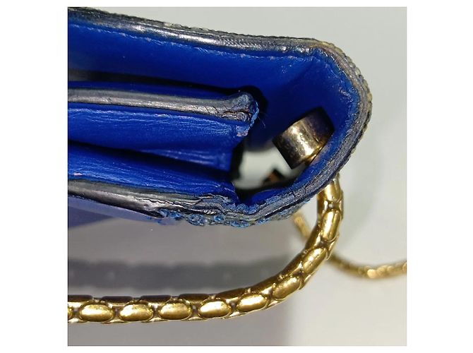 Bulgari Borsa a tracolla Bvlgari Serpenti in pelle di razza - vista 7