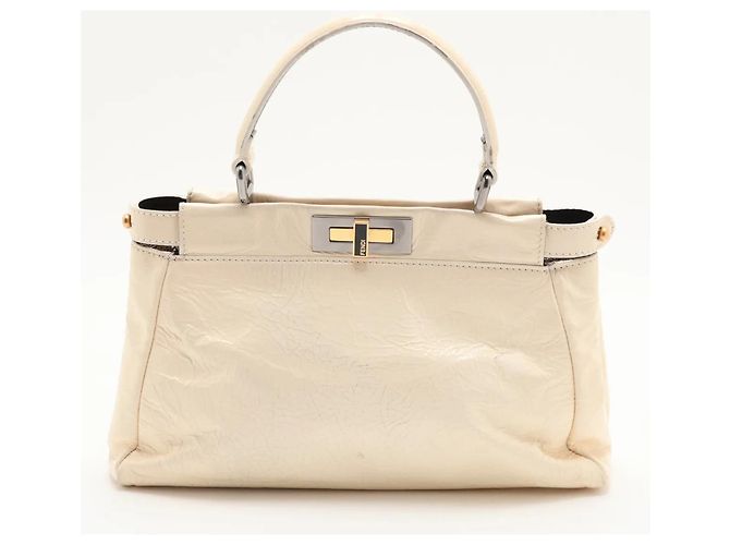 Fendi Peekaboo 8BN211 Leder 2-Way Schultertasche - Ansicht 3