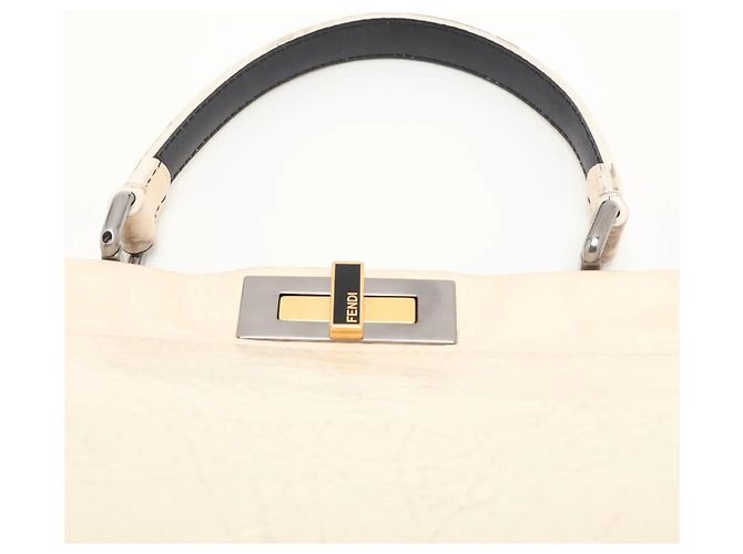 Fendi Peekaboo 8BN211 Leder 2-Way Schultertasche - Ansicht 7