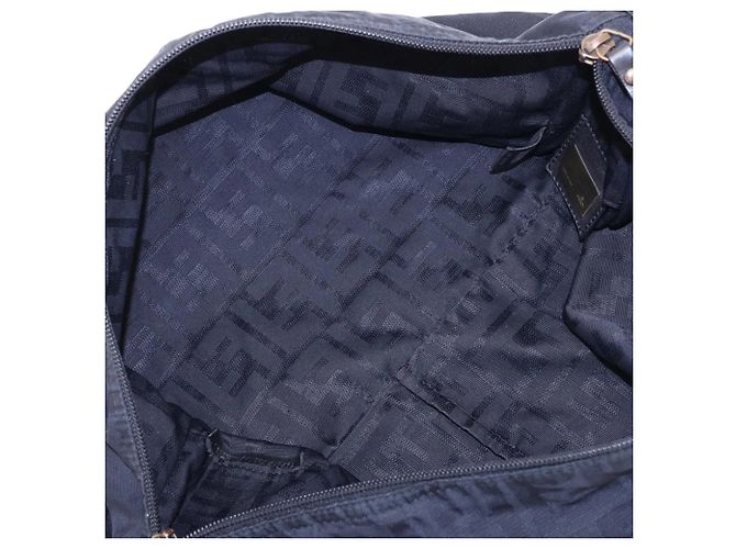 Borsa a tracolla Fendi Zucca FF Logo in pelle e nylon - vista 6