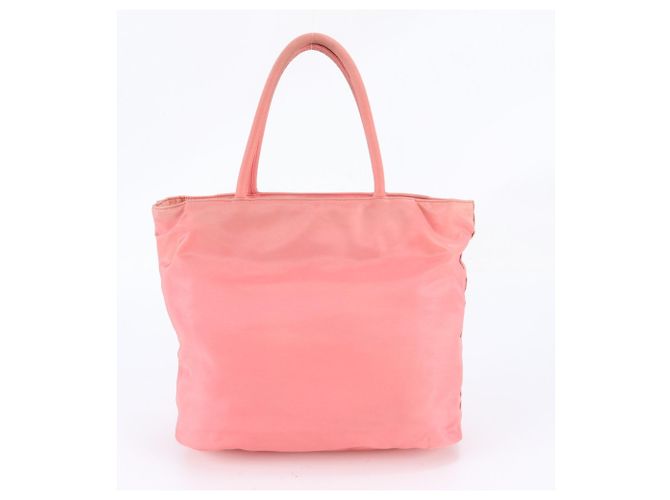 Borsa Tote/Borsa a Tracolla Prada Tessuto Nylon con logo triangolare - vista 3