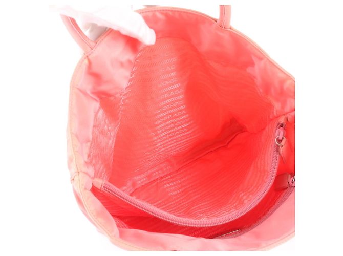 Borsa Tote/Borsa a Tracolla Prada Tessuto Nylon con logo triangolare - vista 7