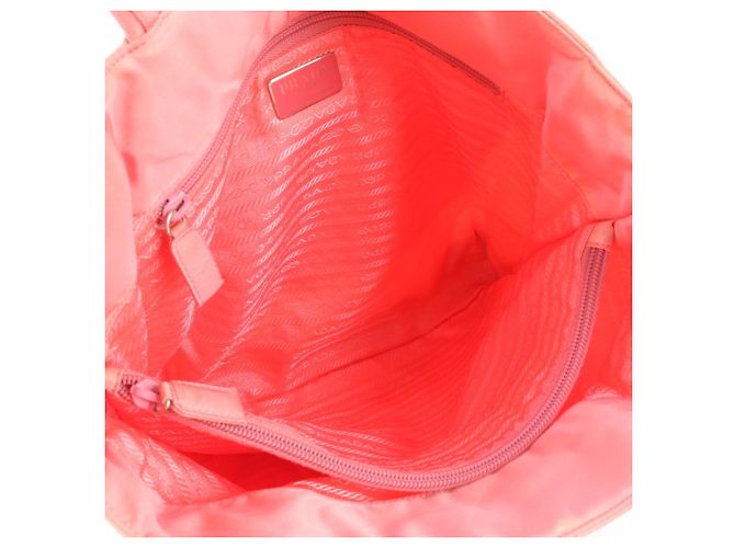 Borsa Tote/Borsa a Tracolla Prada Tessuto Nylon con logo triangolare - vista 8