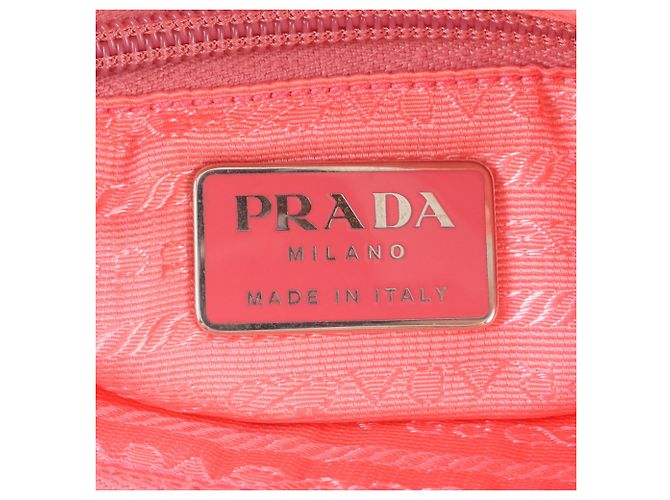Borsa Tote/Borsa a Tracolla Prada Tessuto Nylon con logo triangolare - vista 9