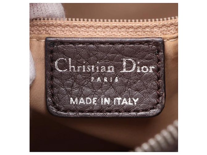 Borsa a tracolla in pelle Christian Dior Trotter - vista 11