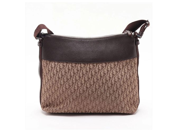 Borsa a tracolla in pelle Christian Dior Trotter - vista 2